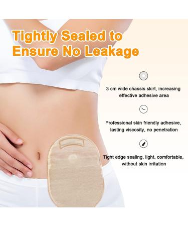 Ceeport 20 PCS Colostomy Bags - Drainable Ostomy Pouch for Ileostomy Stoma Care - Odor Resistant - Cut-to-Fit Type 1 - Buy Online on GoSupps.com