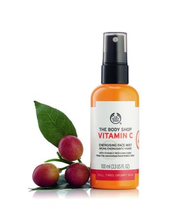 The Body Shop Vitamin C Face Mist 3.3 Fl Oz - Energizing Skincare - Buy Online on GoSupps.com