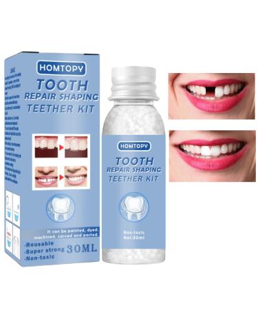 Temporary Tooth Filling Tooth Filling Repair Kit Dental Tooth Filler False Teeth Replacement Kit Temporary Dental Filling Moldable Fake Teeth Beads Filling Kit for Missing Broken Chipped Tooth