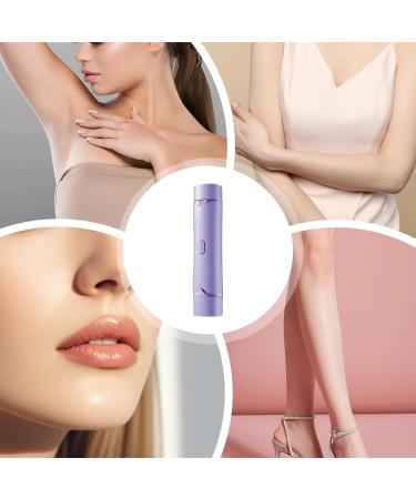 Bikini Shaver Electric Bikini Trimmer Cordless Double Head Body Hair Trimmer Personal Groomer Facial Hair Remover for Underarm Arm Body Face Lilac - Buy Online on GoSupps.com