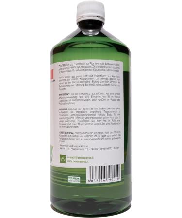 Buy Benessence Aloe Vera Juice with Real Pulp - Unfiltered & Not Pasteurized - 1L Pack - Natural Health Drink for Wellness - Buy Online on GoSupps.com