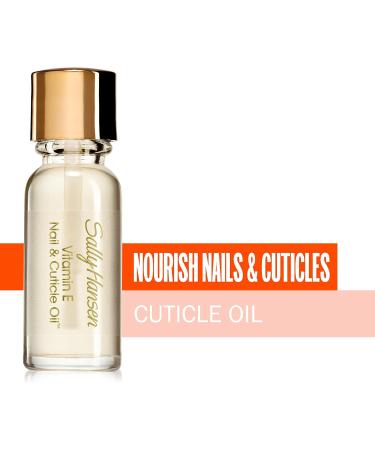 Sally Hansen Vitamin E Nail and Cuticle Oil 13.3ml - Nourishing Treatment for Healthy Nails - Buy Online on GoSupps.com