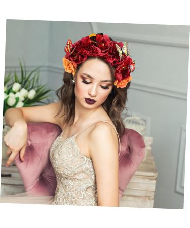 DRESSOOS Artificial Headband Cosplay Headband Prom Headpiece Halloween Butterfly Headband Butterfly Headbands Tea Party Headband for Women Prom Headbands for Women Halloween Headband - Buy Online on GoSupps.com