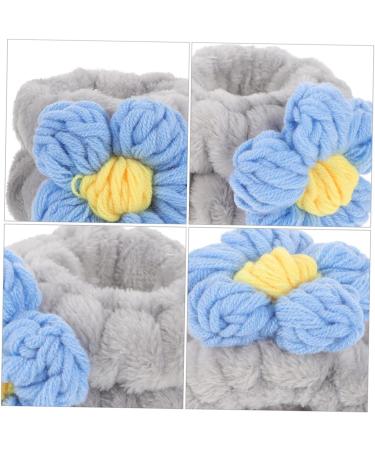 Healeved 2paires Bracelets lastiques Peluche Pour Lavage Visage Avec Motif Cartoon De Bracelets Absorbants Pour Filles - Buy Online on GoSupps.com