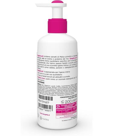  Saugella Saugella Girl Daily Intimate Cleanser for Prepuberal Age Girls Nuisance and Itching 2 x 200 ml each 400 ml - Buy Online on GoSupps.com