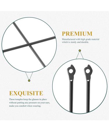 UKCococo Replacement Glasses Legs - Universal Alloy Brackets for Sunglasses & Reading Glasses - Buy Online on GoSupps.com