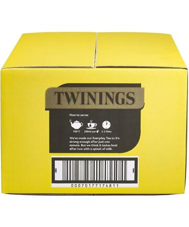 Twinings Everyday Teabags Bulk Pack - 1200 Tea Bags (1 pack) - Buy Online on GoSupps.com