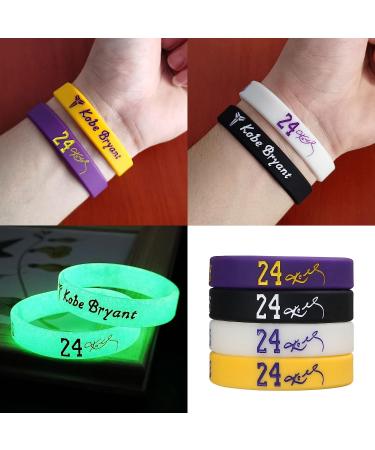 Xzyden 9PCS Rubber Silicone Basketball Bracelets Set for Men & Teens - Includes Keychain, Necklace - Basketball Accessories Gift Set - Buy Online on GoSupps.com