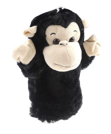 Cute Plush Cuddly Soft Large Kids Childrens Toddlers Boys Girls Role Play Animal Pet Farm Zoo Safari Wildlife Stuffed Toy Interactive Games Hand Puppet Handpuppet 3 4 5 6 7 8 9 10 Year Olds Ape Brown Ape