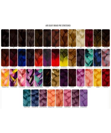 Rastafri Freed'm Silky Braid Pre-Stretched 6-Pack - Color 1B/27 - Buy Online on GoSupps.com