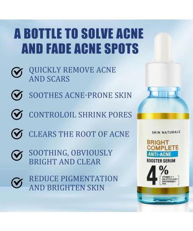 Faded Topicals for Dark Spots - Salicylic Acid Serum - Dark Spot Correcting Glow Serum - Moisturizing Niacinamide Serum with Vitamin C - Dark Spot Remover for Face - Removing Acne and Controlling Oil - Buy Online on GoSupps.com