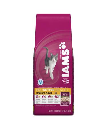 Iams Proactive Health Mature Adult Premium Cat Nutrition 3.2 Pound 1.45 kg (Pack of 1)