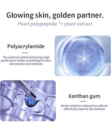 HOUSN Eye Cream Eye Cream Anti-aging Eye Cream Anti-Wrinkle Eye Contour Cream 20ml Anti-dark circles Anti-puffiness Wrinkles Firmness for luminous and plump skin under the eyes - Buy Online on GoSupps.com