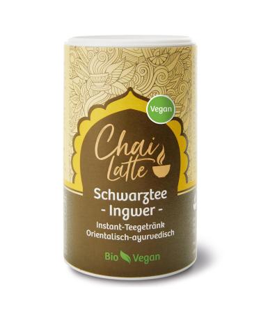Classic Ayurveda Classic Ayurveda - Organic Vegan Chai Latte Black Tea with Ginger - 220g - Spiced Ayurvedic tea with exquisite ingredients