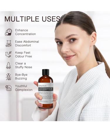 Clove Essential Oil and Eucalyptus Essential Oil for Aromatherapy Diffusers Candle Soap Making - Buy Online on GoSupps.com