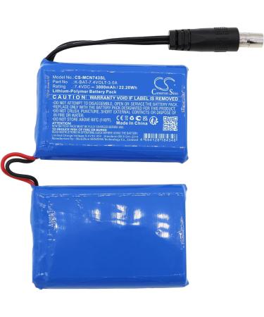 Buy Battery Replacement for Klan-e Gloves & Socks K-BAT-7.4VOLT-3.0A International Shipping Available - Buy Online on GoSupps.com