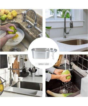 STOBAZA Sponge Filters 1pc Drain Basket Hamper Baskets Stainless Steel Dish Drainer Kitchen Basket Household Vegetable 22X13CM - Buy Online on GoSupps.com