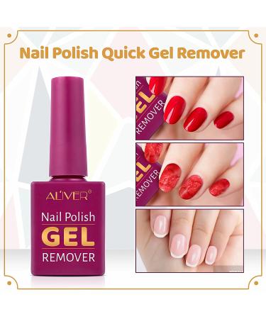 Gel Nail Polish Remover | Professional 15ml 1PCS | Fast & Easy Removal in 3-5 Minutes - Buy Online on GoSupps.com