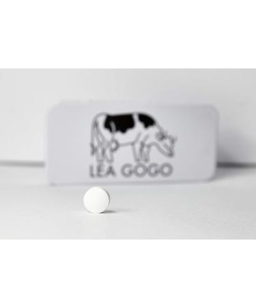 Lea Gogo Lactase Enzyme Tablets 40ct - High Strength 12,500 FCC - Dairy Digestion Support - Vegan & Gluten-Free - Buy Online on GoSupps.com
