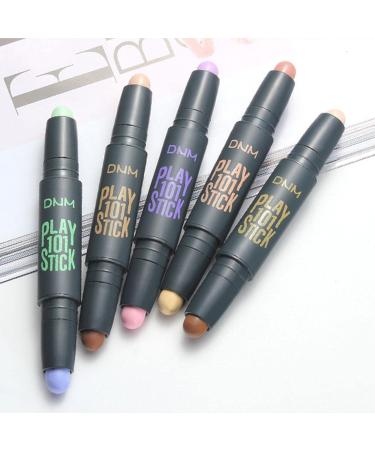 Double Head Contours Stick Makeup Set | Skin-Friendly and Suitable for Sensitive Skin - 2 in 1 Body Makeup Shading Stick Concealer Stick Uwariloy - Buy Online on GoSupps.com
