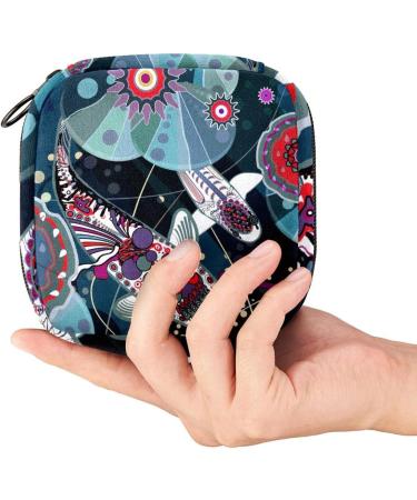 Buy Stylish Menstruation Pad Bag with Zipper - Women's Tampon & Napkin Organizers - Ideal for Girls | Koepian - Buy Online on GoSupps.com