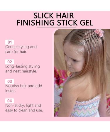 Hair gel for kids hair wax stick with comb hair gel for kids fix baby hair Sleek Bun Gel - Buy Online on GoSupps.com
