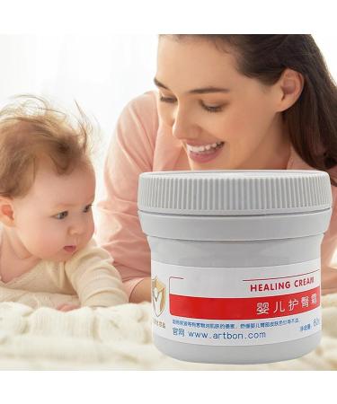 Baby Diaper Cream Butt Cream Diaper Rash 60g Diaper Rash Ointment Diaper Rash Moisturizer Diaper Cream Skin Protection for Ages - Buy Online on GoSupps.com