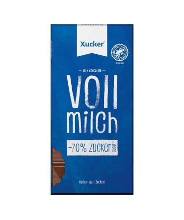 Buy Xucker Sugar-Free Hot Chocolate & Milk Chocolate Bundle | 800g Drinking Chocolate & 80g Whole Milk Chocolate with Xylitol - Delicious & Guilt-Free Treats for International Shipping - Buy Online on GoSupps.com