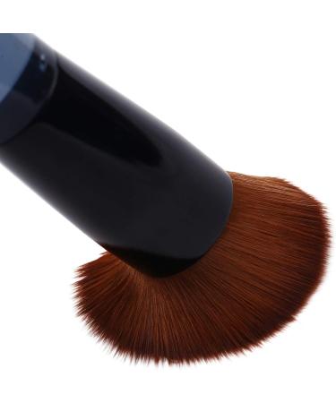 Molieeigin Angled Flat 131 Japan Liquid Foundation Brush Cream Sculpting Contour Makeup Brush Handle with Case - Buy Online on GoSupps.com