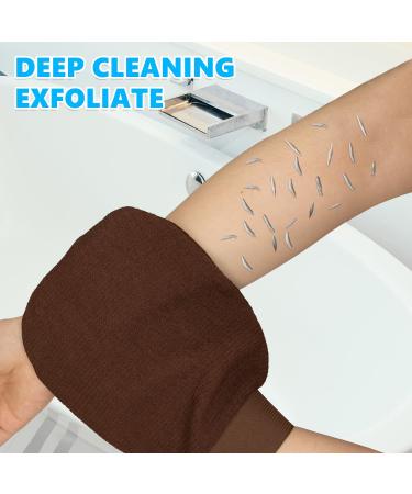 CHEERYMAGIC Exfoliating Gloves - Dead Skin Cell Remover & Fake Tan Exfoliator Mitts - Buy Online on GoSupps.com