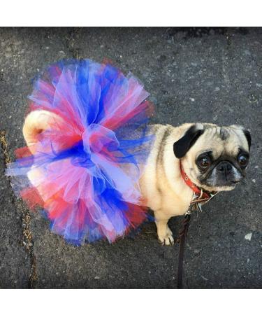 Aivtalk Dog Tutu Dress - Multicolor Princess Costume & Festive Tulle Skirt for Small Pets | International Shipping - Buy Online on GoSupps.com
