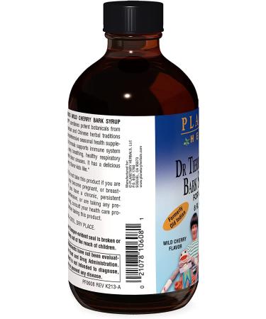 Planetary Herbals Wild Cherry Bark Syrup for Kids - 8 oz | Natural Cough Relief - Buy Online on GoSupps.com