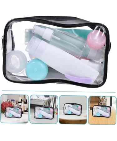 POPETPOP 4 Sets Travel Bottle Makeup Eyeshadow Travel Accessories Toiletries Travel Refillable Jars Empty Silicone Travel Jars Makeup Jar Storage Bottle Stainless Steel Flat - Buy Online on GoSupps.com