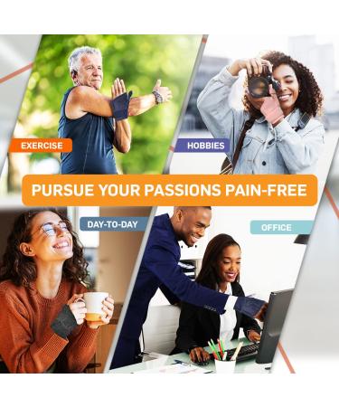 Buy Thumb Brace for Arthritis | Thumb Splint Left & Right Hand | Wrist & Thumb Support for De Quervains Tenosynovitis - Pink - Buy Online on GoSupps.com