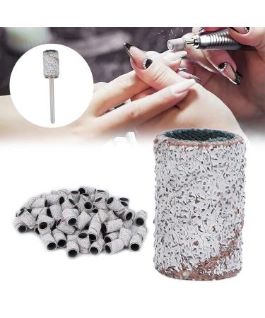 Nail Sanding Circle Bands Nail Art Sanding Bands Pedicure Polishing File 100 Pieces Manicure Sanding Bands Nail Drill Bits Accessories Nail Drill Remove Dead Skin (80#) - Buy Online on GoSupps.com
