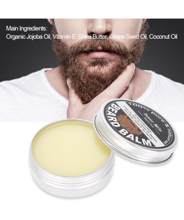 Premium Coconut Oil Beard Wax - 60g | Prevent Forking & Condition Your Beard | International Shipping - Buy Online on GoSupps.com