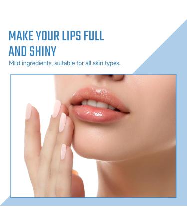 Collagen Lip Mask Pink Moisturizing Lip Patch Natural Collagen Lip Mask Overnight Anti-Aging And Anti-Chapped Reduce Lip Lines Under Lip Patches - Upgrade Lip Gel Pads (5pcs Blue) 5pcs Blue - Buy Online on GoSupps.com