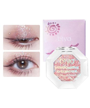 Monochrome Eye Shadow | Pigmented Sparkling Mono Eyeshadow Glitter Sequins Eyeshadow Makeup for Every Woman and Girl Shuying Love of Roses