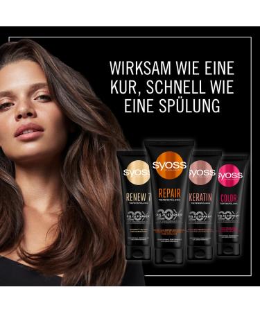 Buy SYOSS Deep Conditioner with Keratin - Pack of 6 (250 ML Each) | International Shipping Available - Buy Online on GoSupps.com