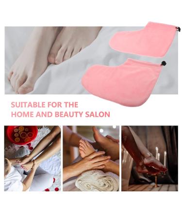 Uonlytech 3 Pairs Warm Foot Covers - Premium Paraffin Wax Therapy Wraps for Heated Foot Care & Spa Treatment - Buy Online on GoSupps.com