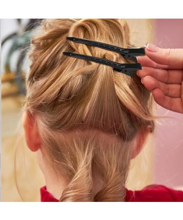 26-Pack Black Deny Hair Clips - 3.54 Inch Alligator Hair Clamps for Women & Girls | Durable Curl Styling & Hairdresser Tools - Buy Online on GoSupps.com