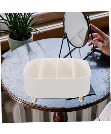 POPETPOP 2pcs Box Makeup Storage Box Plastic Organizers Desktop Makeup Organizer Makeup Organizer Small Grid - Buy Online on GoSupps.com