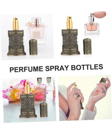 minkissy Perfume Bottle Scent Sample Bottle Essential Oil Container Essential Oil Sample Bottle Mens Colgne Makeup Mister Spray Fragrance Aromatherapy Bottle Travel Composite Material Blue 15 ml - Buy Online on GoSupps.com