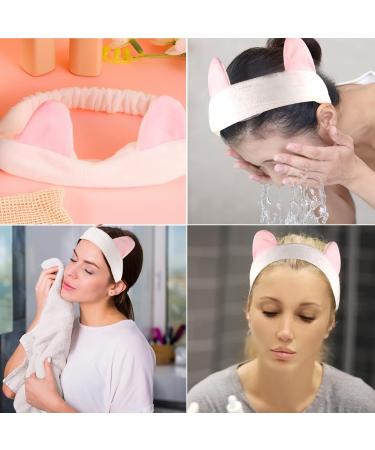6-Pack Washable Slaughtering Pads | Reusable 11.5 cm Microfiber Cleaning Pads with Hair Band & Laundry Bag for Facial Care - Buy Online on GoSupps.com