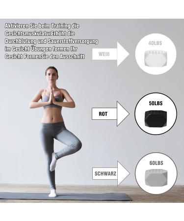 ZAKVOP 6PC Jawline Trainer Set - Jaw Exercise Balls (40LB 50LB 60LB) | Enhance Jawline Definition & Strengthen Jaw Muscles - Buy Online on GoSupps.com