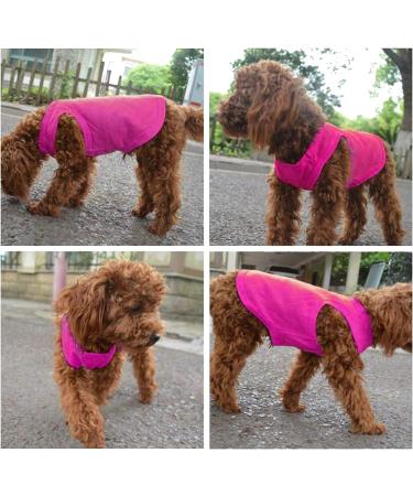 Yaodhaod Cotton Dog T-Shirts for Small & Medium Dogs | Soft Breathable Sun Protection | XL White & Pink Options - Buy Online on GoSupps.com