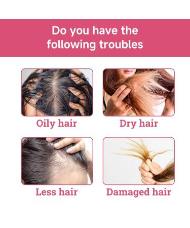 Strawberry Mint Hair Oil | Organic Growth Serum for Thin & Damaged Hair (2PCS) - Buy Internationally - Buy Online on GoSupps.com