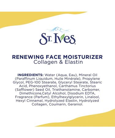 St Ives Renewing Collagen & Elastin Face Moisturizer 10oz - Pack of 3 International Shipping Available - Buy Online on GoSupps.com