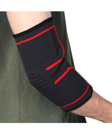 Exceart Elbow Sleeves - Elastic Tendonitis Support Brace for Basketball & Tennis - Comfortable Protective Gear for Fitness - Buy Online on GoSupps.com