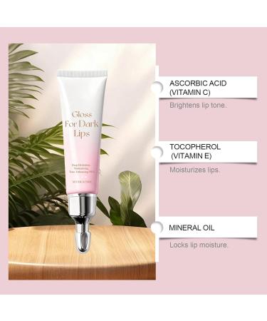 Lip Lightener | 30 Grams Lightening Oil Brightener for Dark Lips For Even Skin Tone Women Mothers Young Friends Night Winter Home Travel - Buy Online on GoSupps.com
